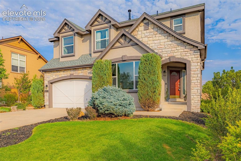 3785 Cherry Plum Drive, Colorado Springs, CO 80920 — exterior