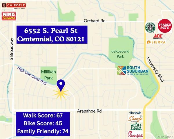6552 S Pearl Street, Centennial, CO 80121