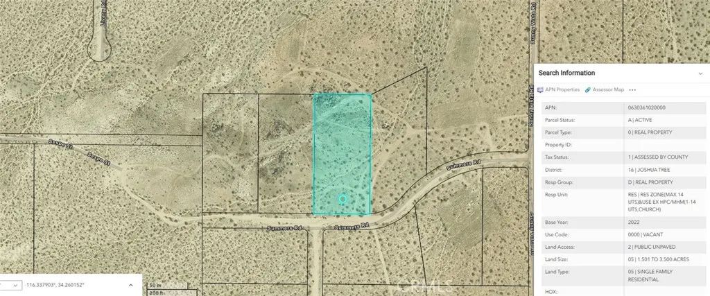 60784 Summers, Landers, CA 92285