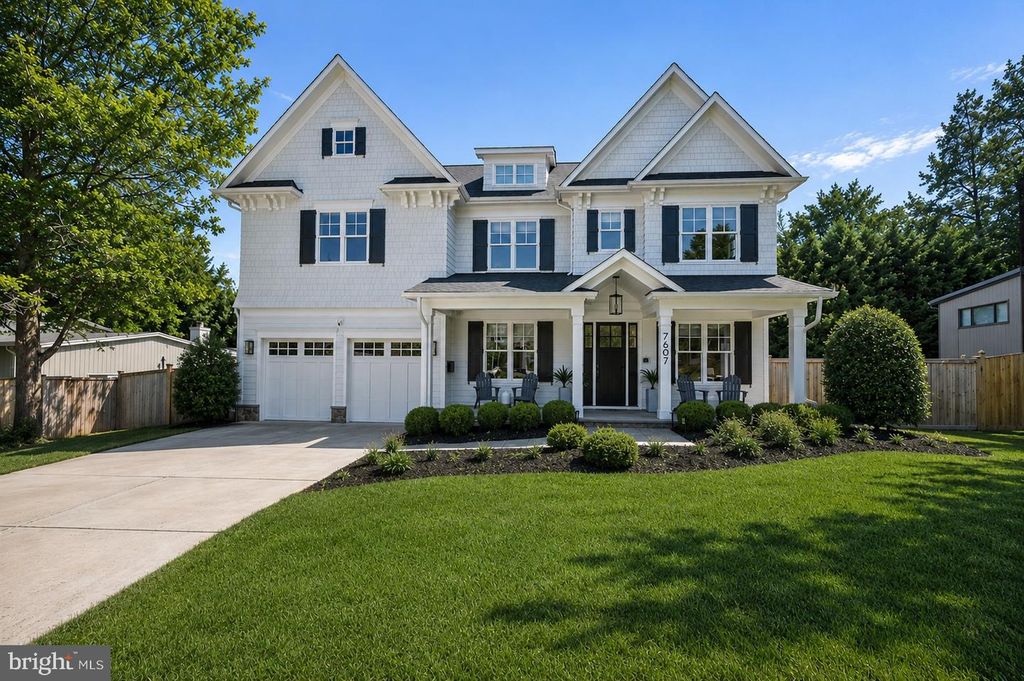 Image 1 of property listing at 7607 HEMLOCK ST, Bethesda, MD 20817