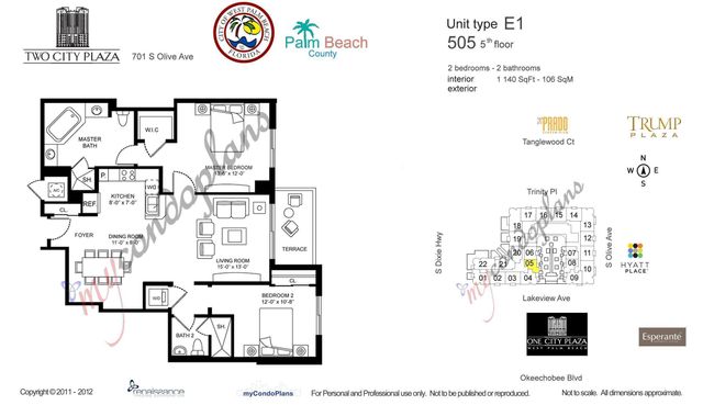 701 S Olive Avenue 505 & 506, West Palm Beach, FL 33401