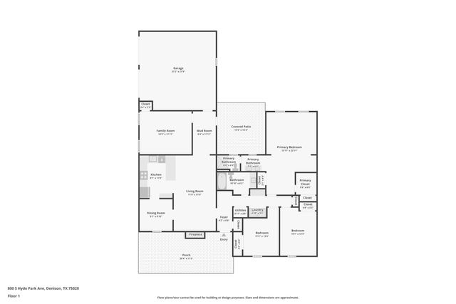 800 S Hyde Park Avenue, Denison, TX 75020