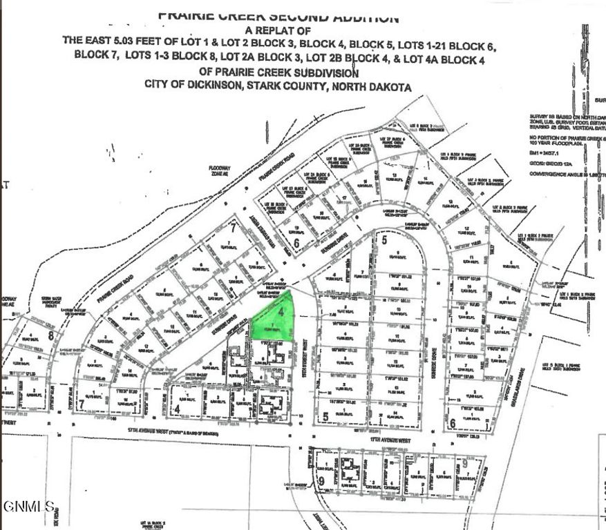 Tbd Block 4, Lot 7 19th/Sunrise Drive NW, Dickinson, ND 58601