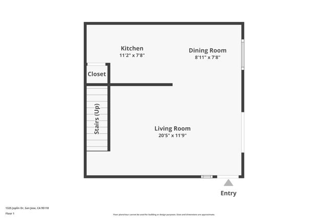 1325 Joplin Drive 2, San Jose, CA 95118