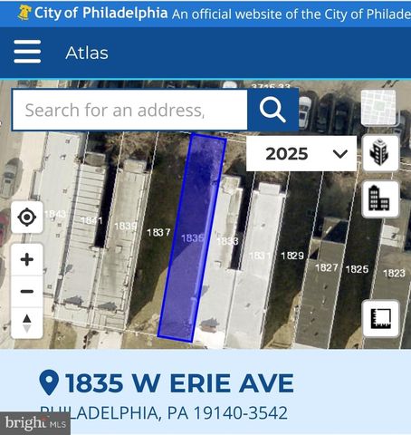 1835 AND 1837 W ERIE AVE, Philadelphia, PA 19140