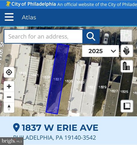 1835 AND 1837 W ERIE AVE, Philadelphia, PA 19140
