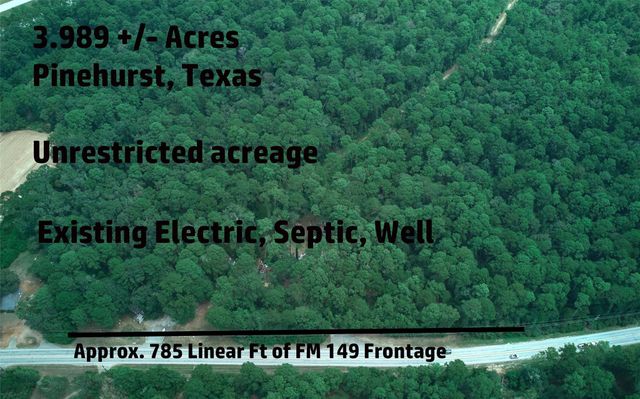 36014 Fm 149 Road, Pinehurst, TX 77362