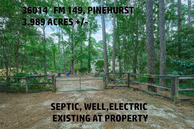36014 Fm 149 Road, Pinehurst, TX 77362