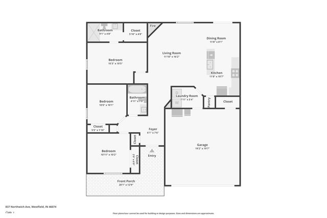 837 Northwich Avenue, Westfield, IN 46074