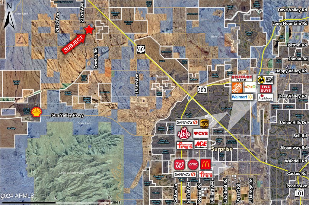 Image 3 of property listing at 0 N Barwick Drive -, Wittmann, AZ 85361