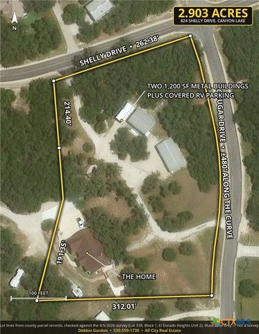 824 Shelly Drive, Canyon Lake, TX 78133