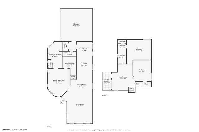1503 Milla Court, Euless, TX 76039