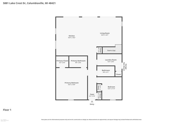 5881 Lake Crest Drive, Oregon Twp, MI 48421