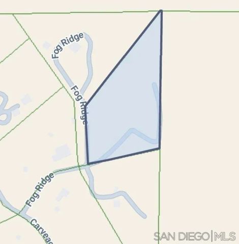 21038 Fog Ridge 0, Alpine, CA 91901