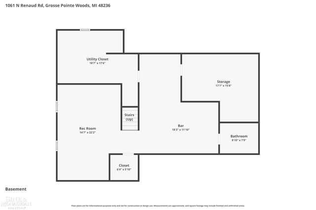 1061 N Renaud Road, Grosse Pointe Woods, MI 48236