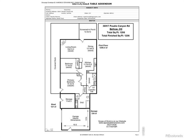 36917 Poudre Canyon Road, Bellvue, CO 80512
