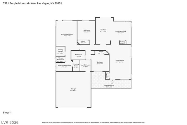 7921 Purple Mountain Avenue, Las Vegas, NV 89131
