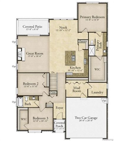 56855 Spruce Forest Drive, Shelby, MI 48315