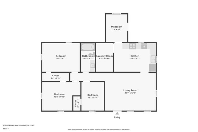 8391 N 400 W, New Richmond, IN 47967