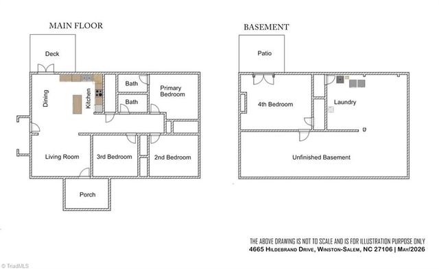 4665 Hildebrand Drive, Winston-salem, NC 27106