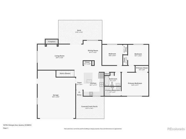 15776 E Kenyon Ave, Aurora, CO 80013