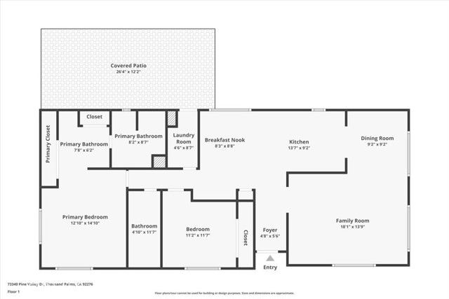 73340 Pine Valley, Thousand Palms, CA 92276