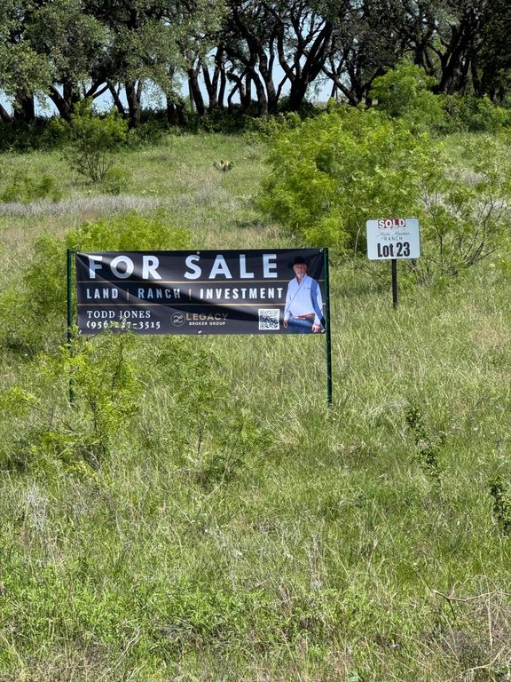 Image 3 of property listing at Lot 23 Mystic Mountain Drive, Gustine, TX 76455