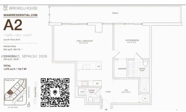 1300 Brickell Bay Dr 3400, Miami, FL 33131