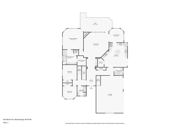 443 Minors DRIVE, Mukwonago, WI 53149