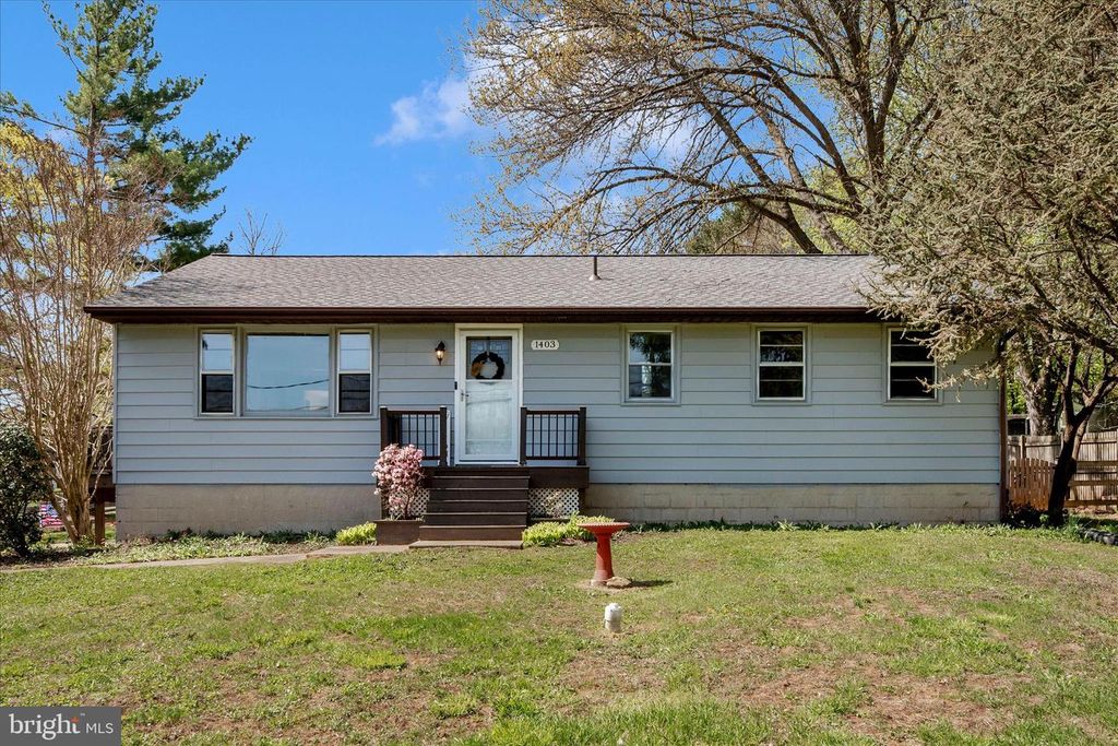 1403 STREAKER RD, Sykesville, MD 21784