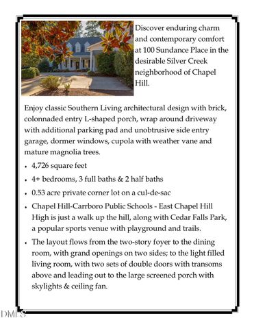 100 Sundance Place, Chapel Hill, NC 27514