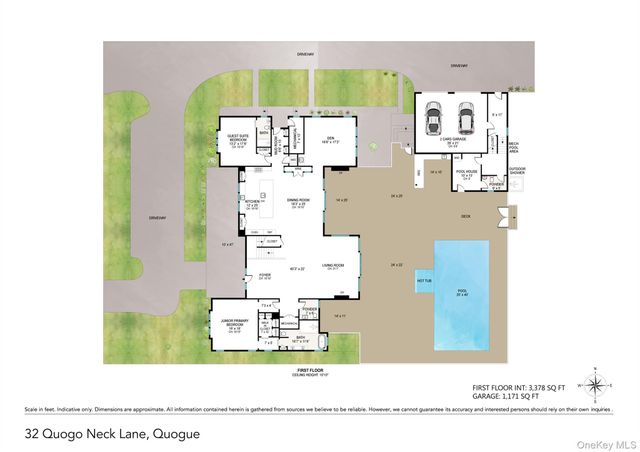 32 Quogo Neck Lane, Quogue, NY 11959