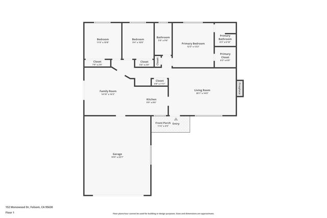 152 Monowood Dr, Folsom, CA 95630