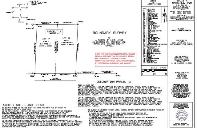 Lot 8 Mallet Road, Freeport, FL 32439