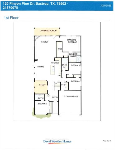 120 Pinyon Pine DR, Bastrop, TX 78602