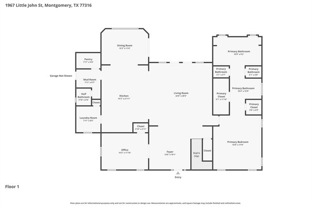 1967 Little John Street, Montgomery, TX 77316