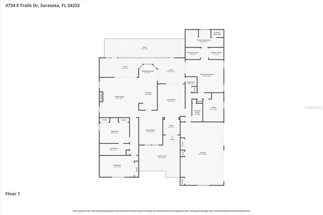 4734 E TRAILS DRIVE, Sarasota, FL 34232