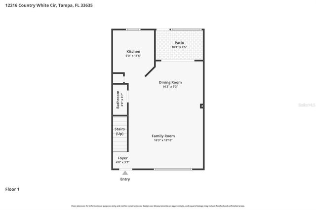 12216 COUNTRY WHITE CIRCLE 12216, Tampa, FL 33635