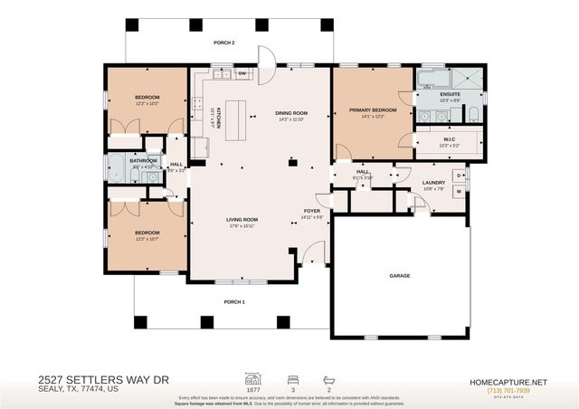 2527 Settlers Way Drive, Sealy, TX 77474