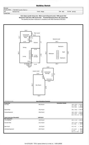 7136 NW COUNTRY CLUB Lane, Kansas City, MO 64152