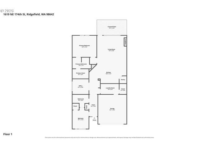 1619 Ne 174TH St, Ridgefield, WA 98642