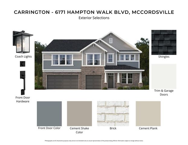 6171 Hampton Walk Boulevard, Mccordsville, IN 46055