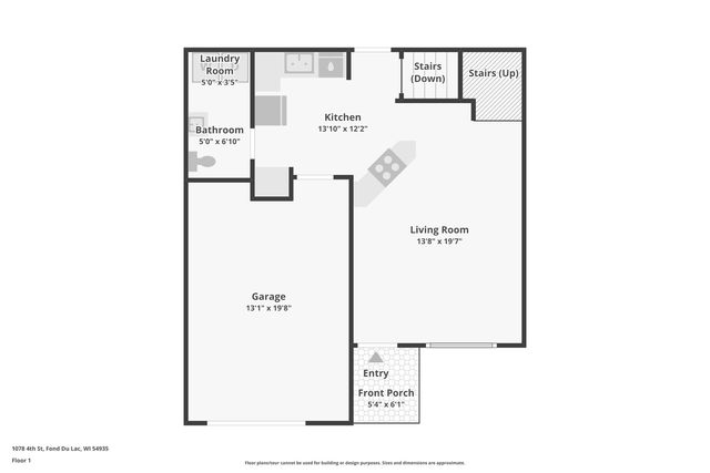 1078 4th STREET, Fond Du Lac, WI 54935