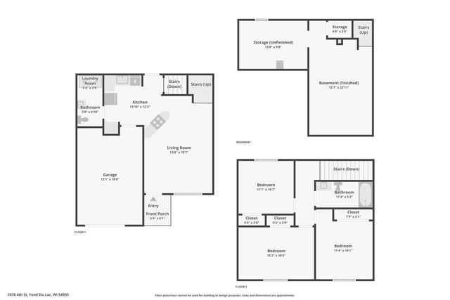 1078 4th STREET, Fond Du Lac, WI 54935