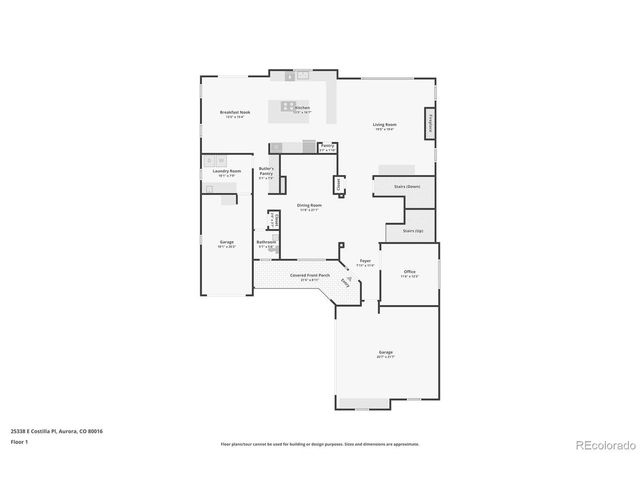 25338 E Costilla Pl, Aurora, CO 80016