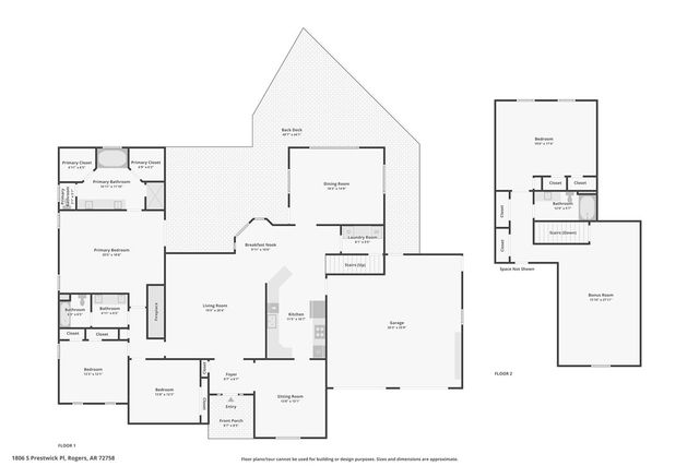 1806 S Prestwick Place, Rogers, AR 72758