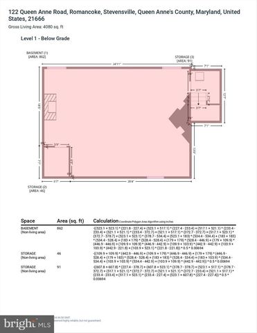 122 QUEEN ANNE RD, Stevensville, MD 21666