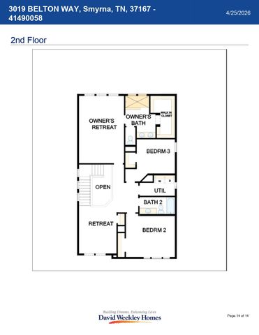 3019 Belton way, Smyrna, TN 37167