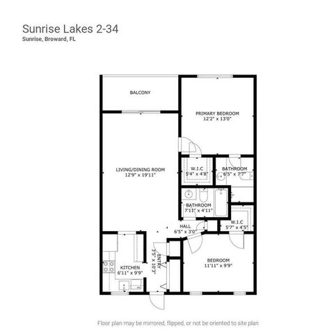 2750 W Sunrise Lakes Drive W 112, Sunrise, FL 33322