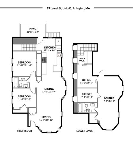 13 Laurel Street 1, Arlington, MA 02476